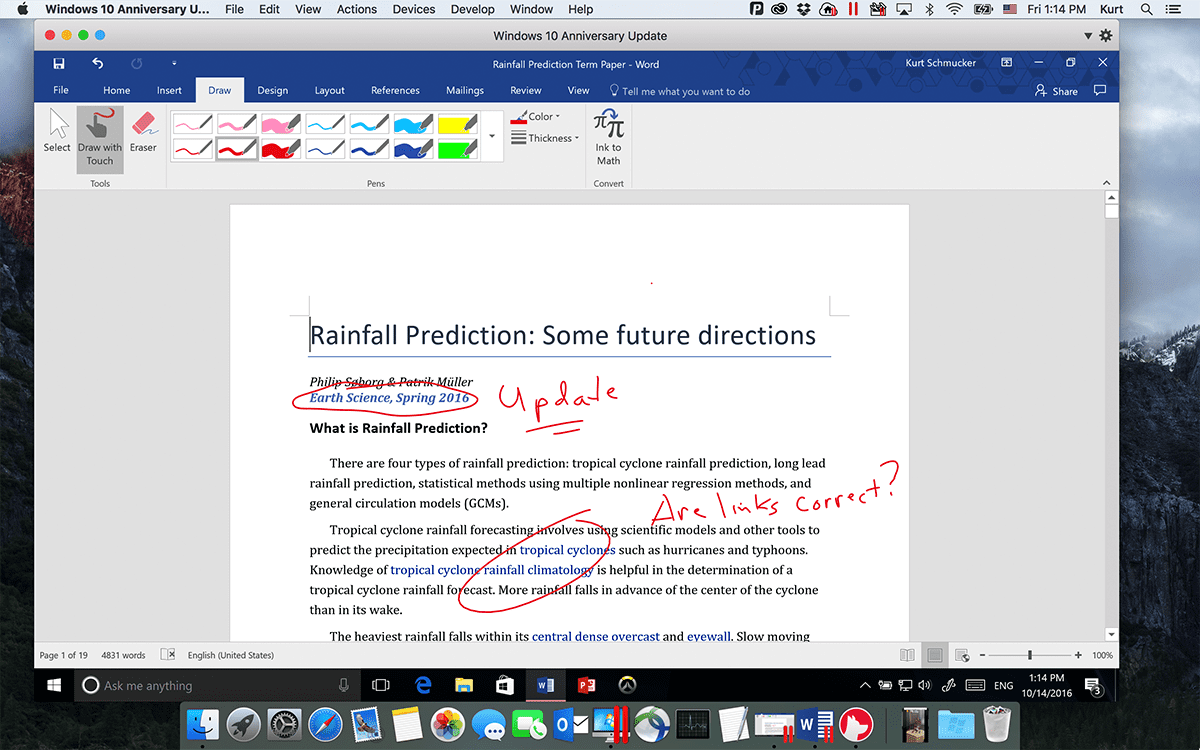 App to alphabetize word document on a mac